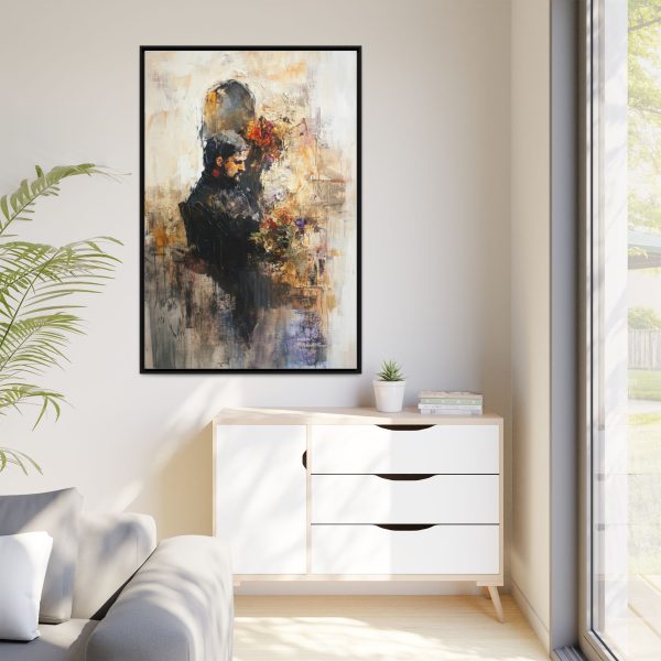 Framed Canvas Art Print, Abstract Wall Decor, Elegant Home Accent, Gift for Art Lovers, Gallery Wall Piece, Contemporary Design - Image 63