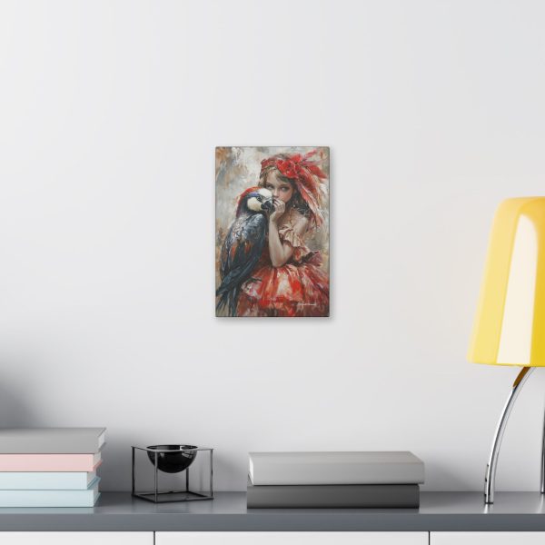 Canvas Art Print, Whimsical Wall Decor, Kids Room Art, Bird Lover Gift, Vibrant Home Decor - Image 3