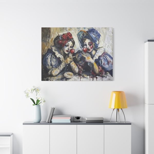 Darkly Whimsical Canvas Art, Creepy Painting, Surreal Home Decor, Unique Gift for Art Lovers, Halloween Decoration - Image 23