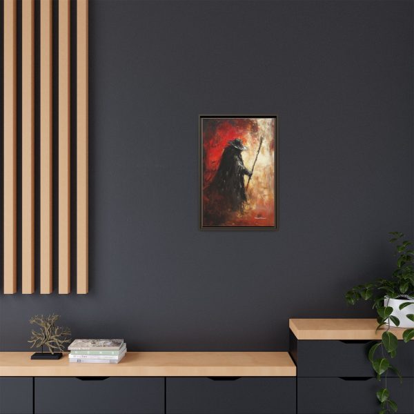 Mysterious Framed Canvas Art, Gothic Wall Decor, Dark Fantasy Art, Home Aesthetic, Unique Gift for Art Lovers, Halloween Decor - Image 56