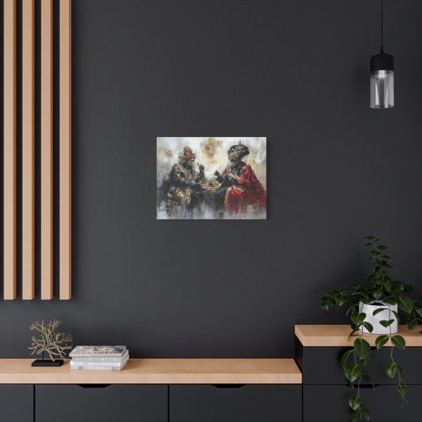 Regal Couple Canvas Art, Wall Decor, Artwork for Living Room, Unique Gift, Home Decoration, Gallery Style - Image 12