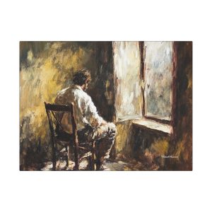Thoughtful Canvas Art Wraps, Inspiring Home Décor, Perfect for Gift Giving, Wall Art for Living Room, Art Lovers, 1.6"