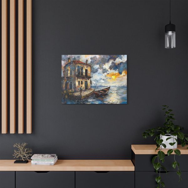 Stretched Canvas Art, Sunset Seascape Wall Decor, Coastal Home Decoration, Nautical Theme Artwork, Gift for Art Lovers - Image 16