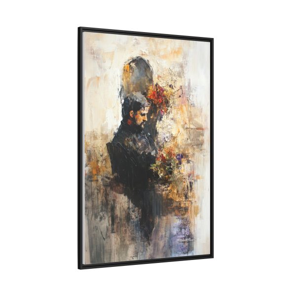 Framed Canvas Art Print, Abstract Wall Decor, Elegant Home Accent, Gift for Art Lovers, Gallery Wall Piece, Contemporary Design - Image 10