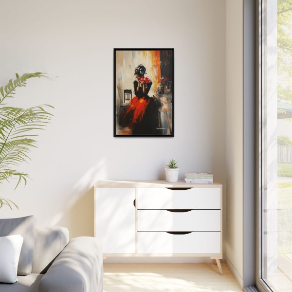 Elegant Framed Canvas Art - Emotional Portrait, Wall Decor, Home Decor, Gift for Art Lovers, Special Occasions - Image 7