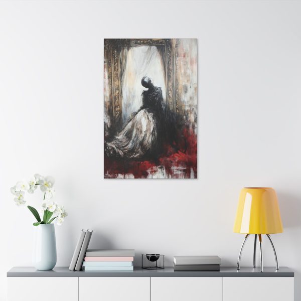 Moody Art Canvas Print, Gothic Wall Decor, Halloween Home Accent, Dark Aesthetic Artwork, Unique Gift for Art Lovers - Image 19