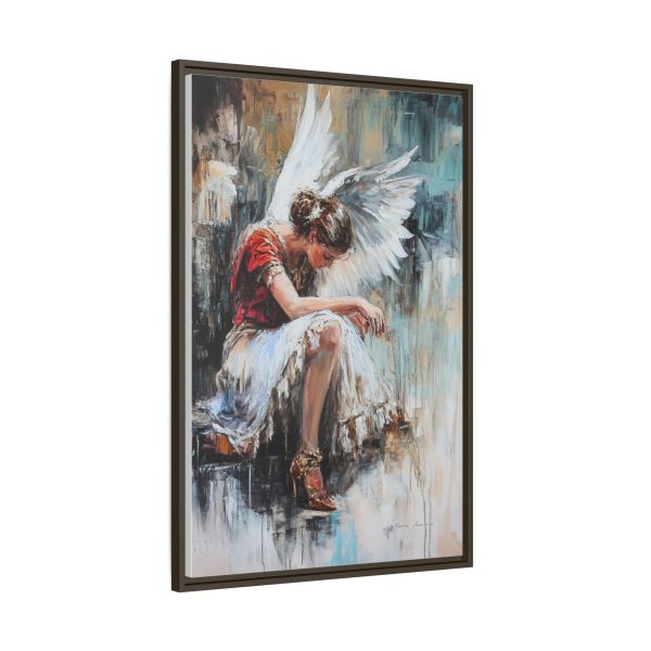 Angel Wings Framed Canvas Art, Inspirational Wall Decor for Home, Serenity Artwork, Gift for Her, Boho Chic Decor, Angel Art Print - Image 22