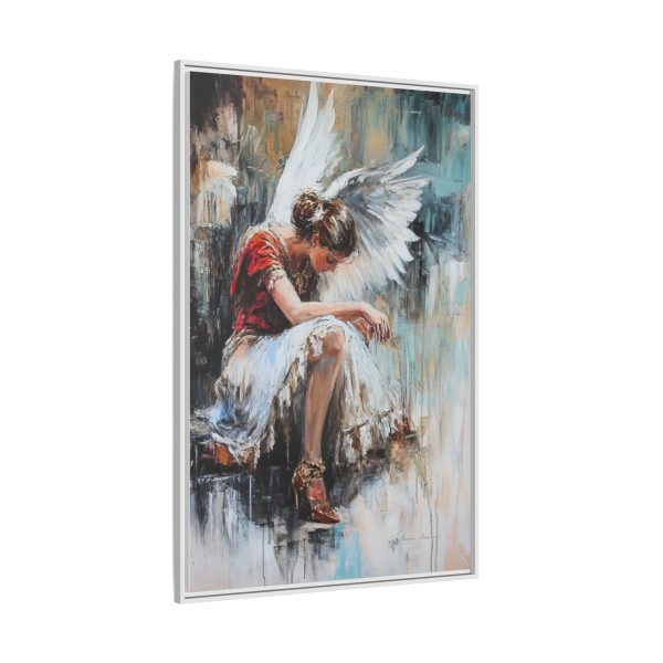 Angel Wings Framed Canvas Art, Inspirational Wall Decor for Home, Serenity Artwork, Gift for Her, Boho Chic Decor, Angel Art Print - Image 34