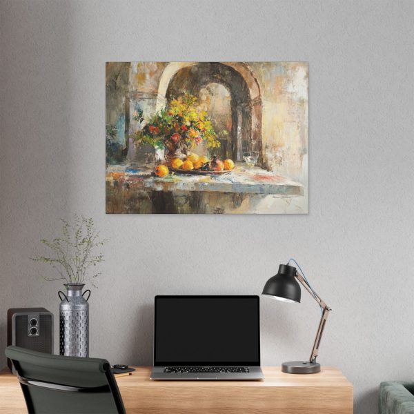 Vibrant Floral Canvas Wall Art, Modern Home Decor, Kitchen Artwork, Gift for Art Lovers, Elegant Living Room Accent, Unique Home Design - Image 12