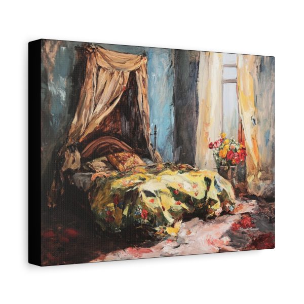 Vibrant Art Canvas Print, Home Decor, Wall Art, Bedroom Decor, Gift Idea, Floral Artwork, Gallery Wall - Image 2