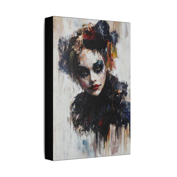 Artistic Wall Canvas, Modern Home Decor, Unique Artwork, Gallery Wall Art, Gift for Art Lovers, Abstract Portrait, Trendy Room Decor - Image 2