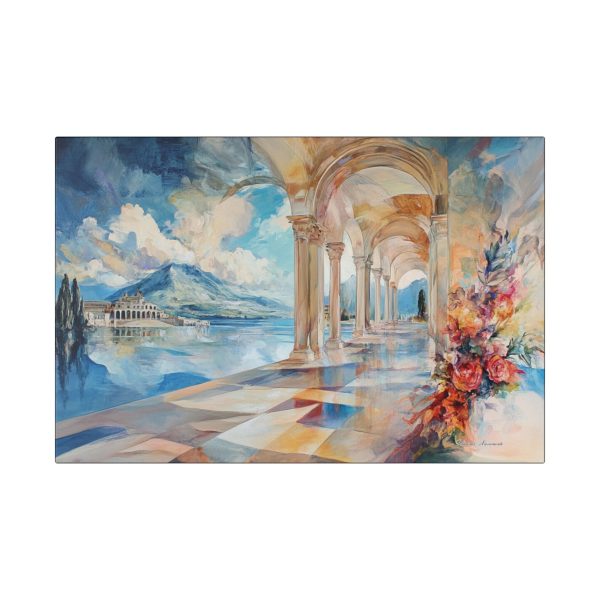 Vibrant Stretched Canvas Art, Colorful Wall Decor, Home Aesthetic, Gift for Art Lovers, Living Room Wall Art, Abstract Landscape Prints - Image 5