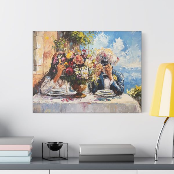Romantic Canvas Art, Love Decor, Wedding Gift, Kitchen Wall Art, Couple Art Print, Home Decor, Gift for Couple - Image 11