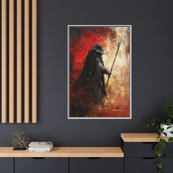 Mysterious Framed Canvas Art, Gothic Wall Decor, Dark Fantasy Art, Home Aesthetic, Unique Gift for Art Lovers, Halloween Decor - Image 36
