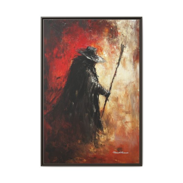 Mysterious Framed Canvas Art, Gothic Wall Decor, Dark Fantasy Art, Home Aesthetic, Unique Gift for Art Lovers, Halloween Decor - Image 29