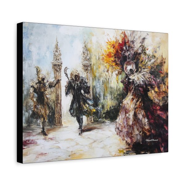 Stretched Canvas Art, Colorful Wall Decor, Vibrant Abstract Painting, Home Artwork, Unique Gift Idea - Image 4