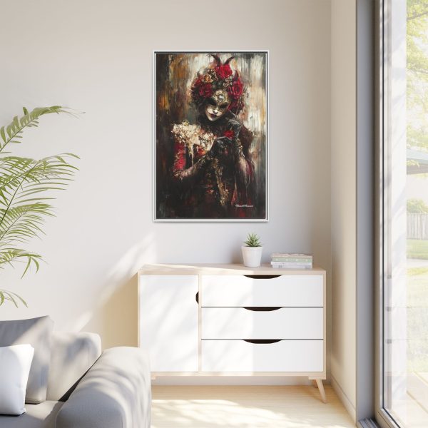 Gothic Art Print, Wall Decor, Unique Framed Artwork, Vibrant Canvas, Home Decoration, Halloween Vibes, Boho Chic - Image 35