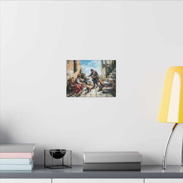 Charming Stretched Canvas Art Print, Wall Decor, Home Decoration, Country Scene, Unique Gift for Art Lovers, Farmhouse Style - Image 4