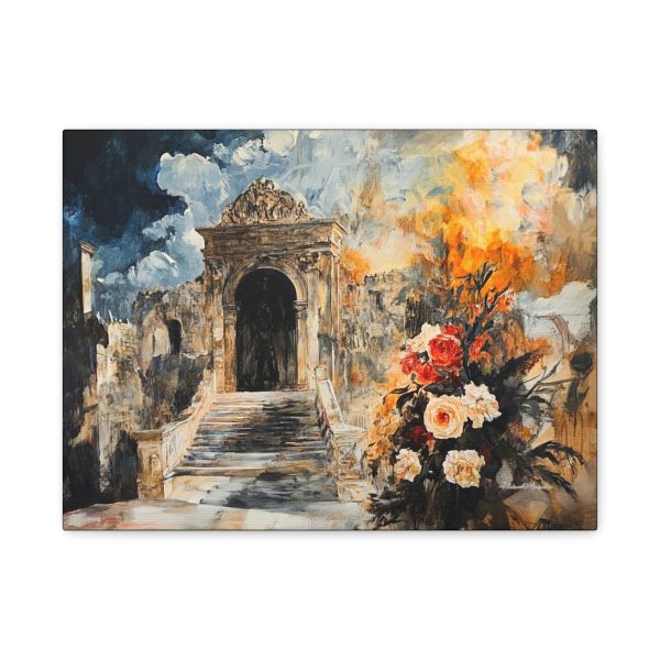 Elegant Floral Canvas Wall Art, Beautiful Home Decor, Bohemian Style, Art for Living Room, Gift for Art Lovers - Image 5