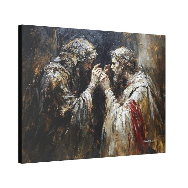 Canvas Wall Art, Religious Art Print, Spiritual Decor, Home Wall Hanging, Meaningful Artwork, Gift for Believers - Image 9