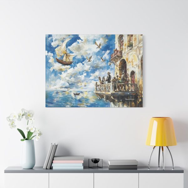 Beautiful Seascape Art Print, Nautical Wall Decor, Ocean Landscape Canvas, Coastal Home Decor, Sailing Art for Sea Lovers - Image 19