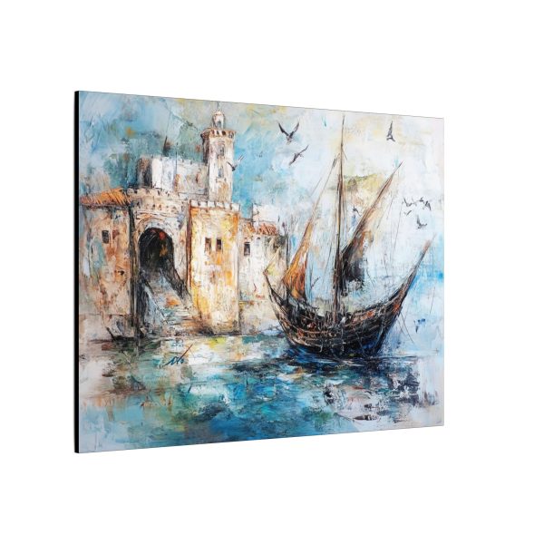 Abstract Coastal Canvas Art Print, Nautical Wall Decor, Maritime Artwork, Ocean Landscape Picture, Beach House Decoration - Image 18