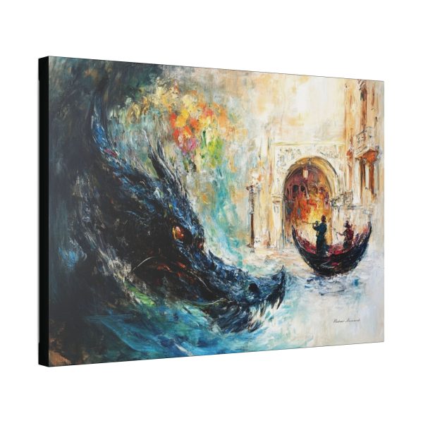 Vibrant Dragon Canvas Art Print, Decorative Wall Decor, Fantasy Artwork, Home Office Wall Art, Gift for Fantasy Lovers - Image 6