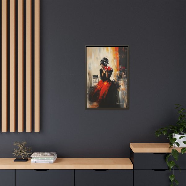 Elegant Framed Canvas Art - Emotional Portrait, Wall Decor, Home Decor, Gift for Art Lovers, Special Occasions - Image 16