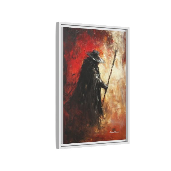 Mysterious Framed Canvas Art, Gothic Wall Decor, Dark Fantasy Art, Home Aesthetic, Unique Gift for Art Lovers, Halloween Decor - Image 58