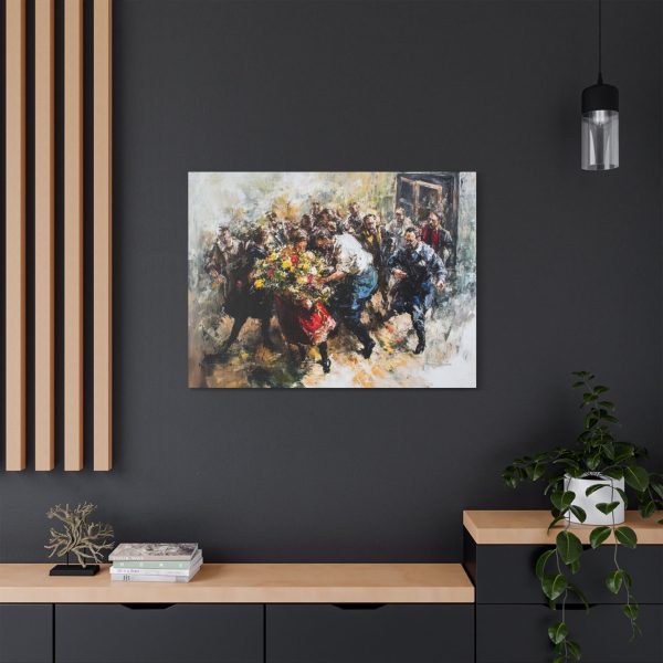 Canvas Wall Art, Vibrant Floral Celebration, Home Decor, Gift for Art Lovers, Gallery Wall Inspiration - Image 20