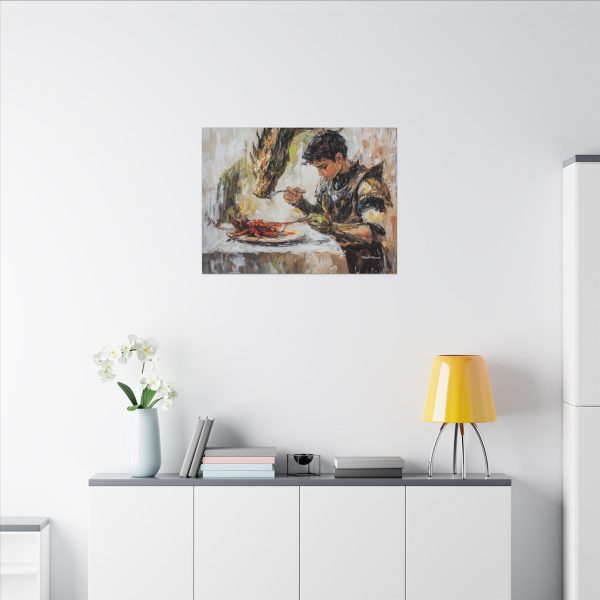 Fantasy Art Canvas Print, Dragon Lover Home Decor, Unique Wall Art for Dungeons & Dragons, Gamers Gift, Mythical Creatures - Image 16