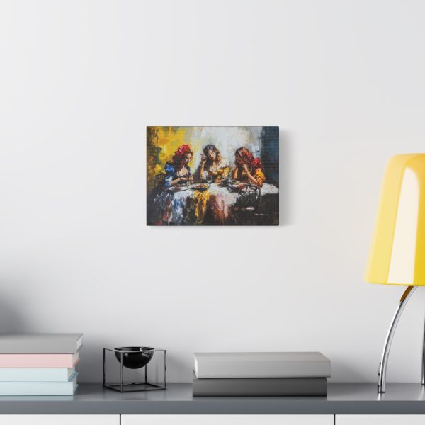 Artistic Canvas Wall Art, Elegant Home Decor, Colorful Stretched Artwork for Living Room, Dining Room, Gift Idea - Image 3