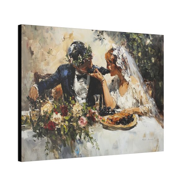 Romantic Wedding Canvas Art, Perfect for Home Decor, Anniversary Gift, Wedding Gift, Love Wall Art, Canvas Painting - Image 6
