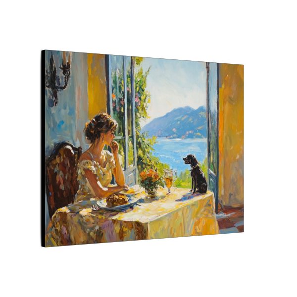 Canvas Art Print, Stretched Wall Decor, Colorful Landscape Painting, Gift for Dog Lovers, Cozy Home Decor - Image 10