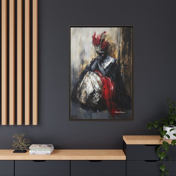 Elegant Framed Canvas Art, Contemporary Wall Decor, Living Room Art, Unique Gift, Home Aesthetic, Modern Art Print, Multi-color Artwork - Image 44