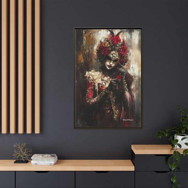 Gothic Art Print, Wall Decor, Unique Framed Artwork, Vibrant Canvas, Home Decoration, Halloween Vibes, Boho Chic - Image 32