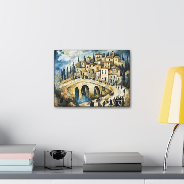 Canvas Art Print, Serene Italian Village Scene, Wall Decor, Home Decor, Gift Idea, Housewarming, Art Lovers - Image 3
