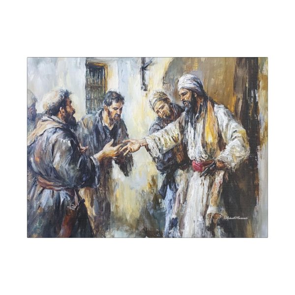 Canvas Wall Art, Religious Painting, Spiritual Home Decor, Inspirational Gift, Biblical Artwork, Church Decoration - Image 9