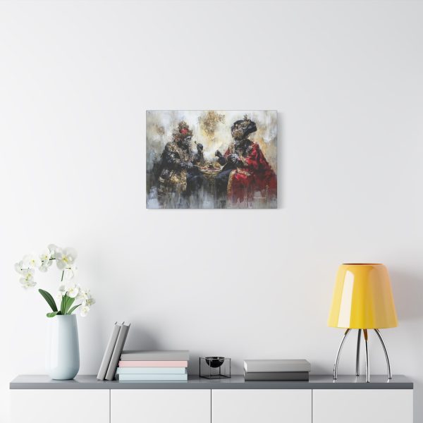 Regal Couple Canvas Art, Wall Decor, Artwork for Living Room, Unique Gift, Home Decoration, Gallery Style - Image 11