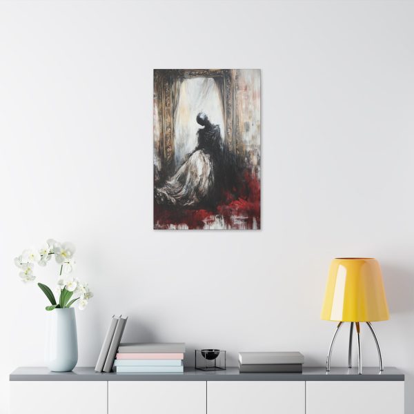 Moody Art Canvas Print, Gothic Wall Decor, Halloween Home Accent, Dark Aesthetic Artwork, Unique Gift for Art Lovers - Image 15