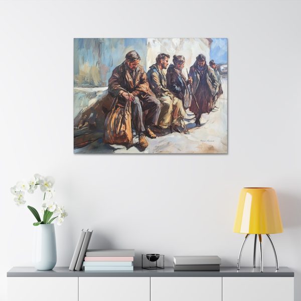 Canvas Wall Art Print - Vintage Elegance, Home Decor, Art Lovers, Gallery Wall, Unique Gift, Art Collectors - Image 7