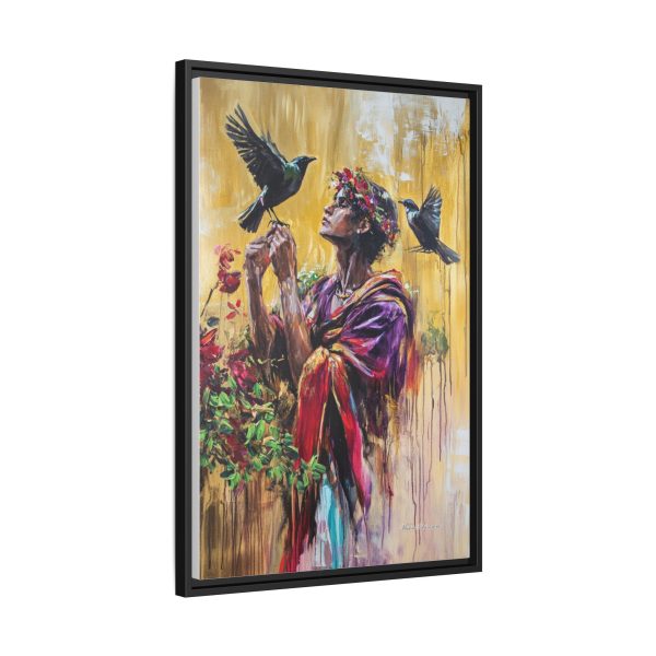 Vibrant Framed Wall Art Print, Colorful Home Decor, Inspirational Canvas, Gift for Art Lovers, Bohemian Style Wall Decor, [...] - Image 2