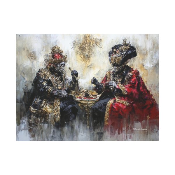Regal Couple Canvas Art, Wall Decor, Artwork for Living Room, Unique Gift, Home Decoration, Gallery Style - Image 21