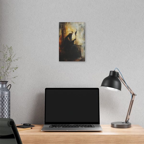Majestic Canvas Art, Spiritual Wall Decor, Home Office Artwork, Gift for Art Lovers, Meditation Room Accent - Image 4