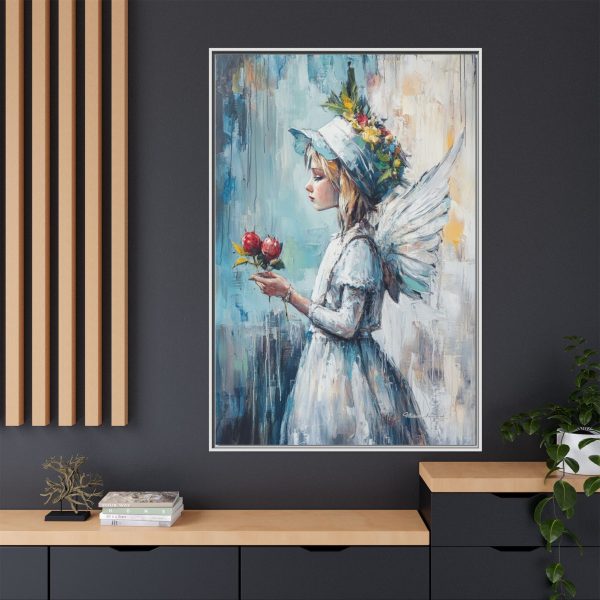 Whimsical Fairy Art Print, Colorful Home Decor, Kids Room Wall Art, Unique Gift, Magical Framed Canvas - Image 72