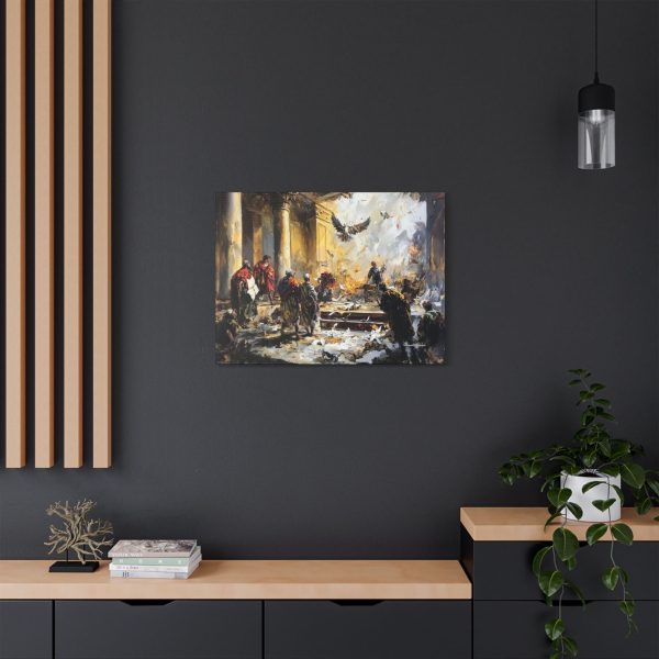 Satin Canvas Wall Art, Historical Artwork, Home Decor, Gifts for Art Lovers, Living Room Decoration, Gallery Wall - Image 16