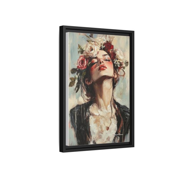Floral Portrait Canvas Art Print, Boho Wall Décor, Feminine Home Accent, Gift for Her, Flower Lover's Art - Image 38