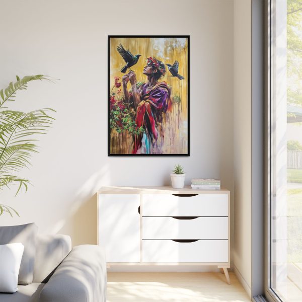 Vibrant Framed Wall Art Print, Colorful Home Decor, Inspirational Canvas, Gift for Art Lovers, Bohemian Style Wall Decor, [...] - Image 11