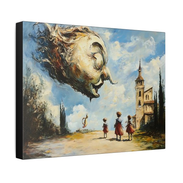 Surreal Stretched Canvas Art - Dreamy Home Decor for Art Lovers, Unique Gift for Birthdays, Housewarming, or Special Occasions - Image 2