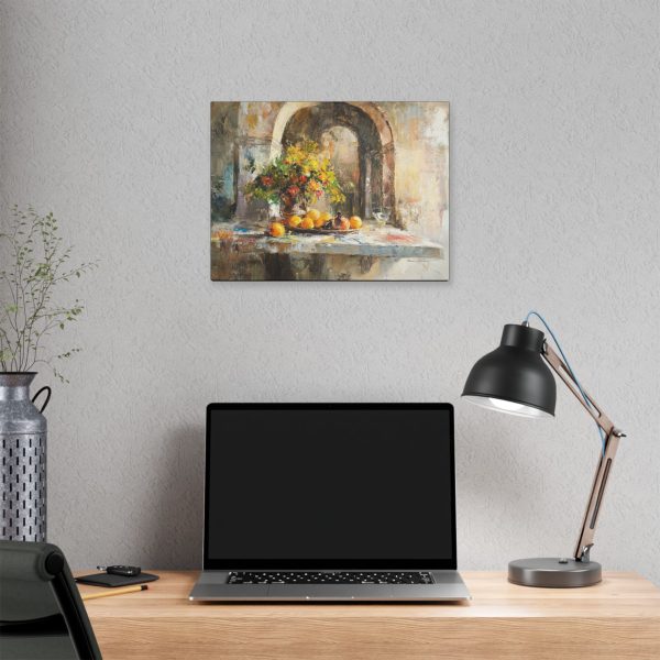 Vibrant Floral Canvas Wall Art, Modern Home Decor, Kitchen Artwork, Gift for Art Lovers, Elegant Living Room Accent, Unique Home Design - Image 4